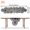 Halloween Decorations Set Spider Web Table Runner Fireplace Scarf Cover Tablecloth 3D Bats Wall Stickers Halloween Party Decor