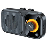 Altavoz Bluetooth 5.4, kit manos libres para coche, clip para visera, receptor de audio inalámbrico, altavoz, reproductor de música MP3 estéreo inalámbrico