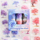 Mr. Paper 2Style 6Rolls/box Plant and Flower Landscaping Tape DIY Handbook Scrapbook Album Photo Frame Material