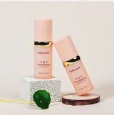 Color Changing Foundation 4 in 1 Moisturizing SPF 30+ Hydrating Color Longwearing Waterproof Travel Coverage Makeup Base