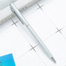 100 Pcs New Advertising Pen Free Custom LOGO Metal Ballpoint Pen Lettering Name Wholesale Hotel Gift Pen Office Supplies