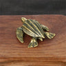 Statue Ornament Solid Brass Miniature Figurines Handmade Craft Living Room Office Home Decor Accessory Buddha Statue Pendant