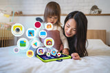 Tablette 7 pouces 5G WiFi 2025 pour enfants, tablettes d'apprentissage et d'éducation pour enfants, Quad Core, 4 Go de RAM, 64 Go de ROM, double caméra, Android 13