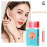 20cs/Set Liquid Lipstick Non-Stick Cigarette Tattoo Swab Cotton Makeup Waterproof Moisturizing Lip Gloss Portable Design Ko M6Y4