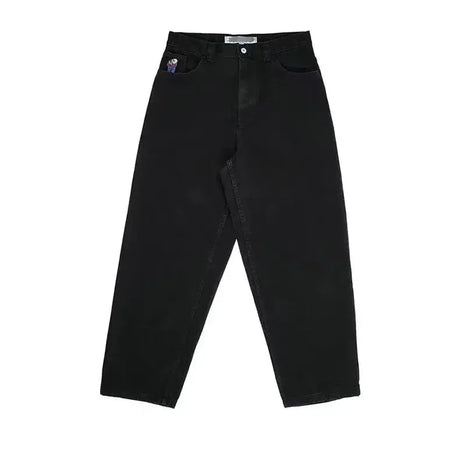 New Harajuku Hip Hop Cartoon Y2K Big Boy Jeans Women Graphic Embroidery Baggy Jeans Pants High Waist Wide Leg Trouser Streetwear - Lootquake