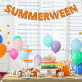 Summerween Banner, Summer Halloween Party Decorations, Halloween In Summer Decor