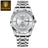 POEDAGAR Luxury Business Men's Wristwatch Stainless Steel Date Week Man Watch Waterproof Luminous Fashion Quartz Watches For Men - Lootquake