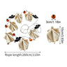 Halloween Ghost Garland Spooky Hanging Decor for Farmhouse Party Halloween Decoration Scary Hanging Ornaments
