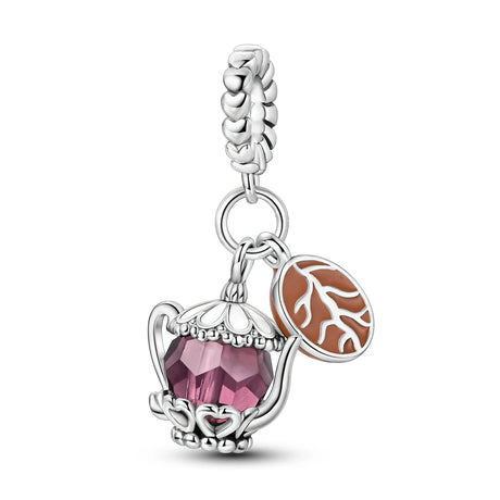 Coffee Cup Charms 925 Silver Beads For Woman Fit Original Bracelet Making Fashion Jewelry - Lootquake