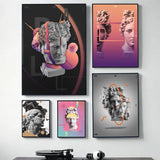 1pc-Statue David Graphic Designer Poster Paper Print Home Living Room Bedroom Entrance Bar Cafe Art Painting Decor