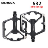 Bicycle Pedals Sealed DU Bearing Nonslip Pedal Mountain Road Bike Cycling Alloy Platform Mtb Pedal