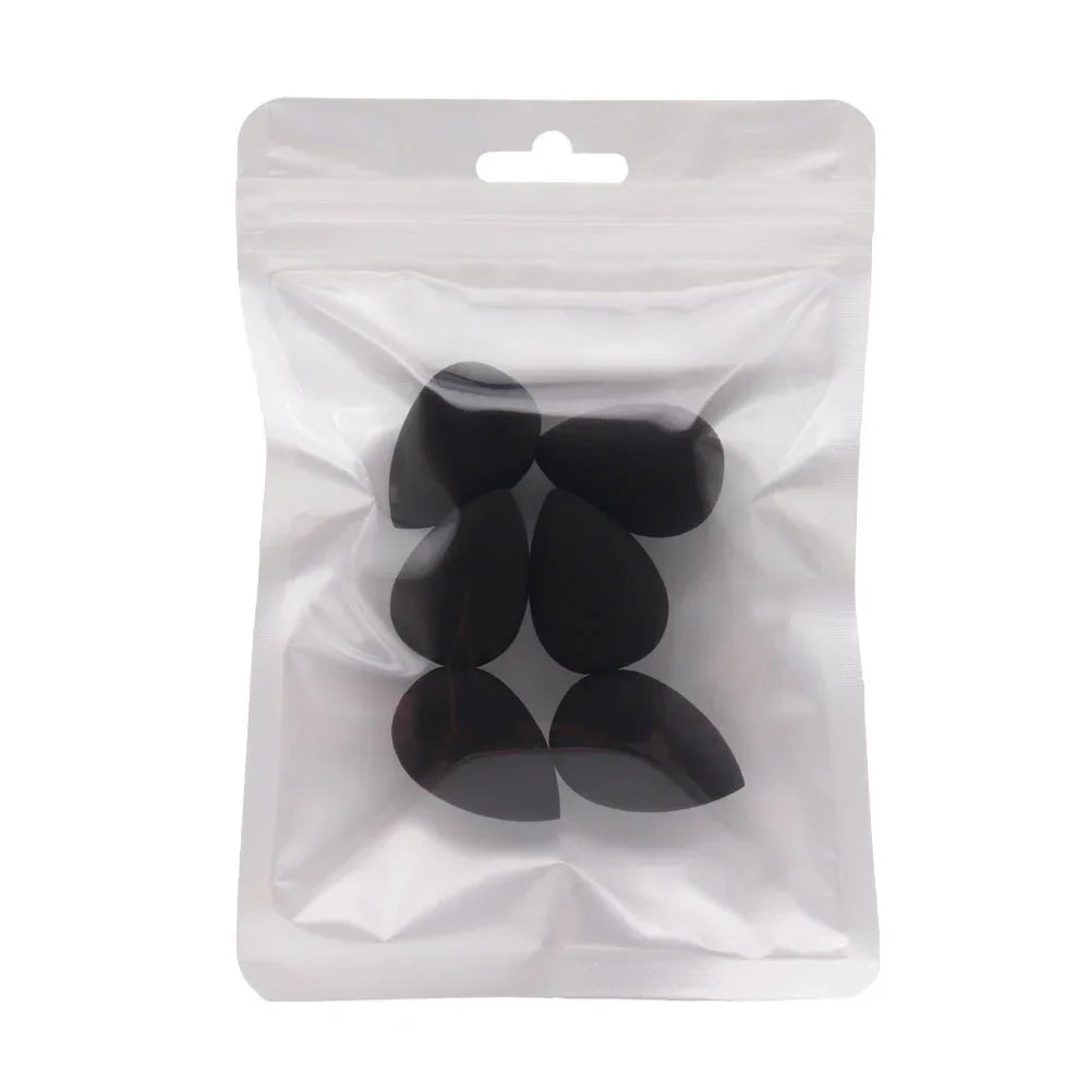 Lot de 6 mini éponges de maquillage pour poudre, houppette cosmétique, sèche et humide, anti-cernes, fond de teint liquide, accessoires de maquillage pour femmes