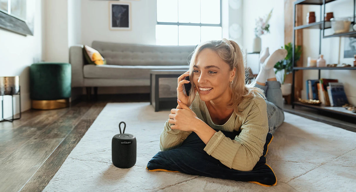 Altavoces Bluetooth, Altavoces Portátiles de 15 W Bluetooth Inalámbricos V5.3 con Sonido Estéreo, Extra Bass Activo, Resistente al Agua IPX7