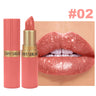 Metallic Pearl Diamond Luxury Lipstick Makeup 6-color Waterproof Long-lasting Sparkling Matte Lip Gloss Daily Beauty Accessories