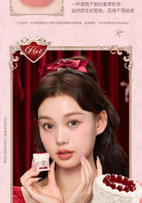 Crema labial Flower Knows Strawberry Cupid Cake, barra de labios hidratante mate, maquillaje de labios suave y sedoso, cosméticos profesionales.