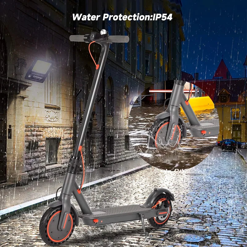 Trottinette électrique N7PRO 350 W pour adulte, 36 V, 10,4 Ah, compatible avec application, légère, longue portée, 30 km, entrepôt dans l'UE