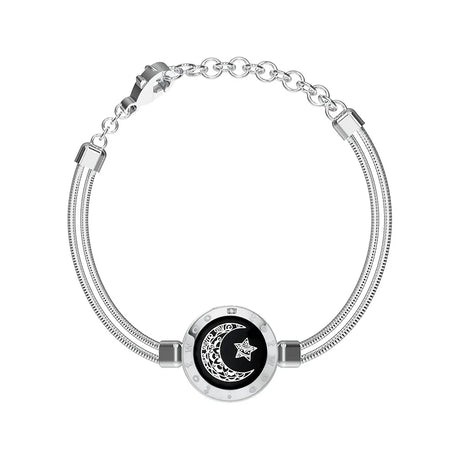 TOTWOO Touch Single Bracelet - Long Distance Touch Bracelet Light up and Vibration Relationship Love Baracelet Smart Jewelry - Lootquake