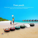 #C6 Altavoz Bluetooth con ventosa grande, estéreo, para deportes al aire libre, mini, compatible con TF, subwoofer, portátil, resistente al agua
