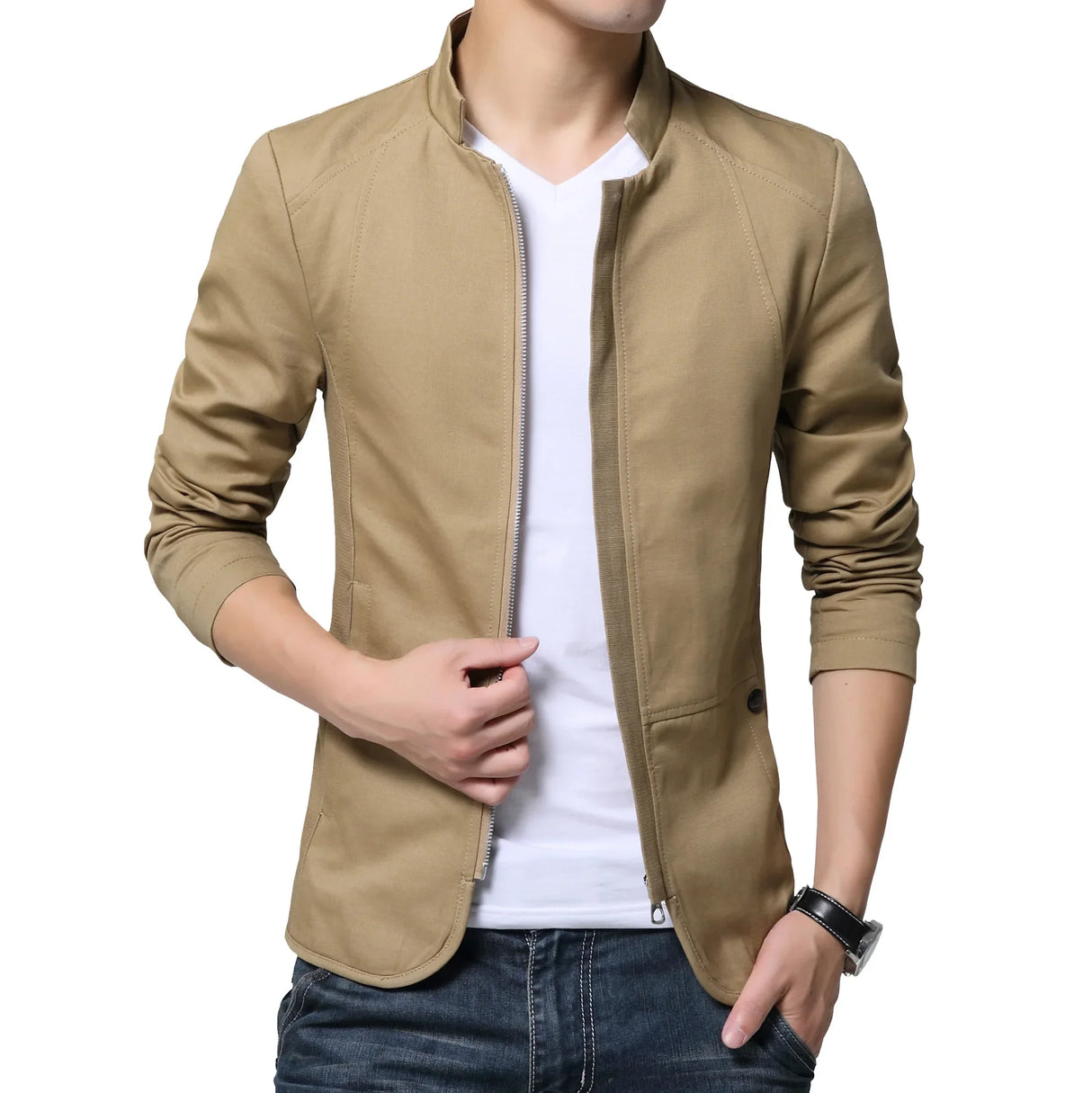 Windbreaker Slim Coats Male Fashion Hip Hop Anorak Jackets Men Bomber Jackets 5XL Spring autumn Mens Jacket Casual Mens Outwear - Lootquake