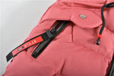 4 Color Big Size Winter Keep Warm Long Style Girls Jacket Teenage Thick Heavy Cold-proof Hooded Windbreaker Coat For Kids