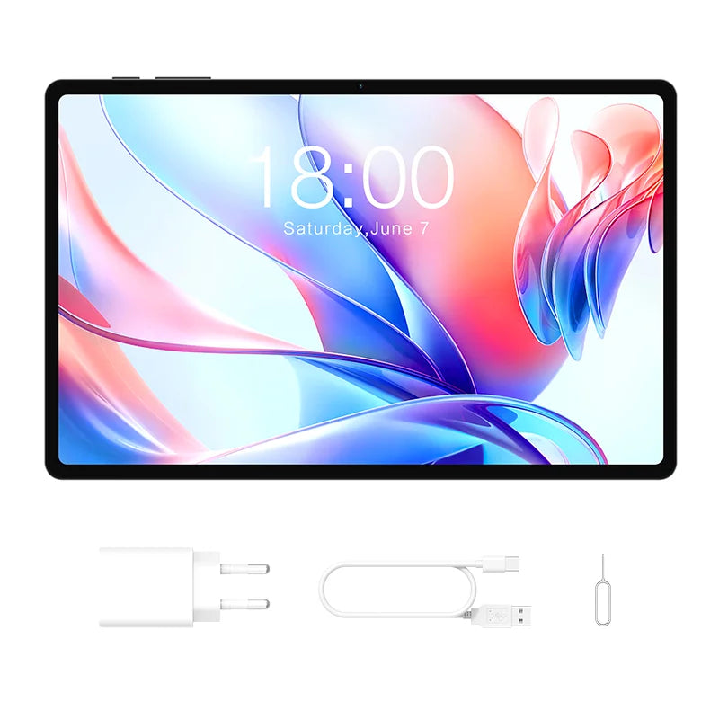 【Nouveau】 Tablette Android 15 Teclast P50Ai 11 pouces 90 Hz (6 Go + 10 Go) Max. 16 Go de RAM 128 Go Lpddr5 1280X800 Allwinner A733-Ai Octa-Core 7000 Mah Batterie Wifi-6 BT 5.4 Ai Tablettes PC