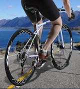 2025 New Road Bike 7/24 Speed Corner Handle Road Racing Bicycle Dual Disc Brake Lightweight Outdoor bicicleta Adult Teenagers