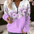 Women's Hoodies Women Fashion Floral Hoodies Flower Painting Sweatshirt Zip Up Hoodie Oversized Sudaderas Harajuku Coats Elegant - Lootquake