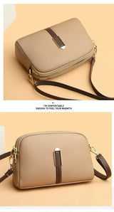 100% Genuine Leather Shoulder Bag for Women | Designer Cowhide Flap Handbag & Luxury Messenger Crossbody Bag