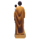 Estatuas de San José con el Niño Jesús, figuras religiosas, escultura de resina, San José, Dios, Cristo, decoración de escritorio para iglesia