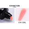 15Ml Nail Extension 3 colors Poly UV Gel,Transparent/ Pink/White Gel For DIY Nail Art,Multi-function UV Gel Nail Art Tools 1&