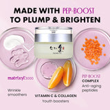 Crema facial de colágeno de 50 g que nutre y rellena la piel, con textura fresca, rejuvenece la piel, crema hidratante de día y noche, cosmética coreana.