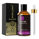 MAYJAM 1PCS 30ML Huile Essentielle d'Aromathérapie Lavande Vanille Jasmin Eucalyptus Menthe Poivrée Huile Aromatique pour Diffuseur Bougie Savon