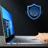 Russian keyboard 15.6 Inch DDR4 16GB RAM Intel Celeron N5095 WiFi Business Office Online Class Notebook Window 10 - Lootquake