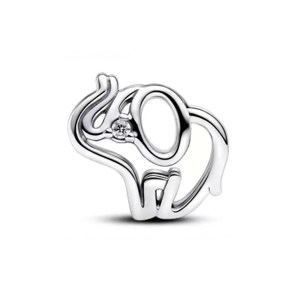 Nuevo dije de rana perezosa de plata 925 con forma de animal, pato, cerdo, oso, compatible con pulsera original, decoración, colgante para mujer, regalo de joyería