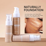 1PCS 12 Color Liquid Foundation Powder Is Light And Delicate Moisturizing High Coverage Easy To Apply And Long Lasting