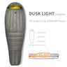 AEGISMAX Wind Hard Dusk Upgrade 7D Nylon DWR 800FP Ultra Dry Down Pro Ultralight Sleeping Bag Camping and Hiking for Men & Women - Lootquake