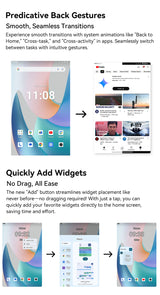 Tablettes Blackview MEGA 2 12 pouces 2K écran Widevine L1 24 Go (8 + 16) Android 15 256 Go 9000 mAh AI caméra principale Pad PC