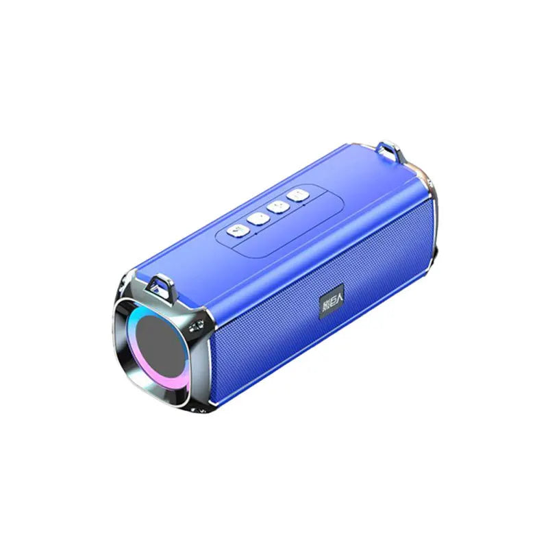Altavoz Bluetooth portátil estéreo envolvente de 20 W con graves impactantes y luz colorida, subwoofer inalámbrico resistente al agua, boombox para karaoke en casa