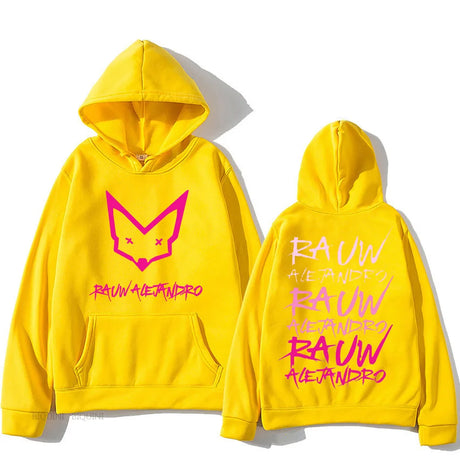 Rauw Alejandro Hooded for Autumn/Winter Vintage Comfortable Sweatshirt Funko Pop Gothic Clothing Women/men Hip Hop Punk Hoody - Lootquake