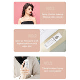Mini Nano Mist Sprayer Cooler Facial Steamer Humidifier USB Rechargeable Face Moisturizing Nebulizer Beauty Skin Care
