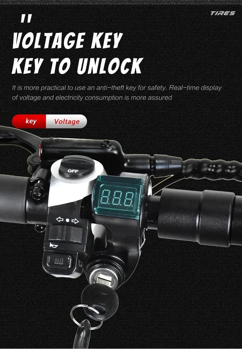 Boyueda S3 6000w 60v 38ah electric scooter dual motor removable seat hydraulic shock absorption 11 inch off-road tyre escooter