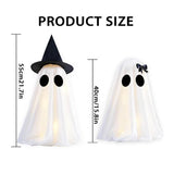 Halloween Ghost Figurine Indoor Spooky Decoration Tabletop Ornament Yard Festival Party Prop Haunted House Atmosphere Supplies