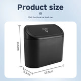 Universal Car Garbage Bin For Skoda Octavia 2 3 A5 A7 Fabia MK1 MK2 MK3 Superb 2 Kodiaq Rapid Roomster Sedan Combi Accessories