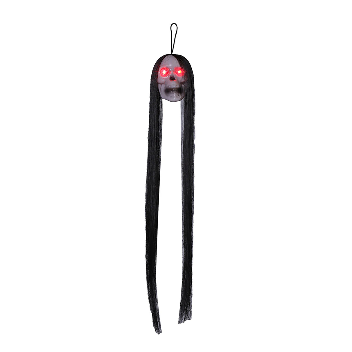 Halloween decorations, hanging ghost skulls, gauze, hanging ghost rooms, haunted house decorations, props, terrifying skeletons