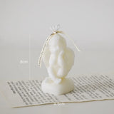 Vela perfumada con forma de ángel para decoración de habitación, estilo nórdico, que alivia la fatiga y crea un ambiente festivo para bodas y cumpleaños.