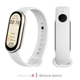 Correas deportivas para Xiaomi Mi Band 8-9 NFC, repuesto de pulsera de silicona Mi Band 9/8, resistente al agua, accesorios para Mi Band 9