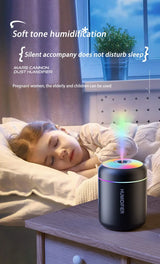 Mini Car Air Humidifier USB Electric Aroma Diffuser Essential Oil Purifier Aromatherapy Mist Maker Lights in Car Home