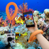 Correa flotante ajustable impermeable para cámara y teléfono móvil, correa de muñeca subacuática para accesorios GoPro, Nikon, Canon y Fujifilm.