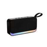 Altavoz Bluetooth Xiaomi portátil inalámbrico con inserción de tarjeta, memoria USB, luz RGB, regalo, pequeño altavoz de tela (2025)