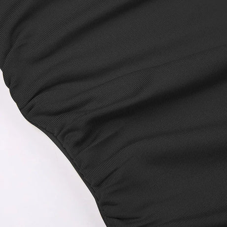 Women's Hooded Crop Tops Autumn Solid Color Long Sleeve Cowl Neck Slim Fit Short T-Shirt Streetwear Sporty Basics Tees - Lootquake